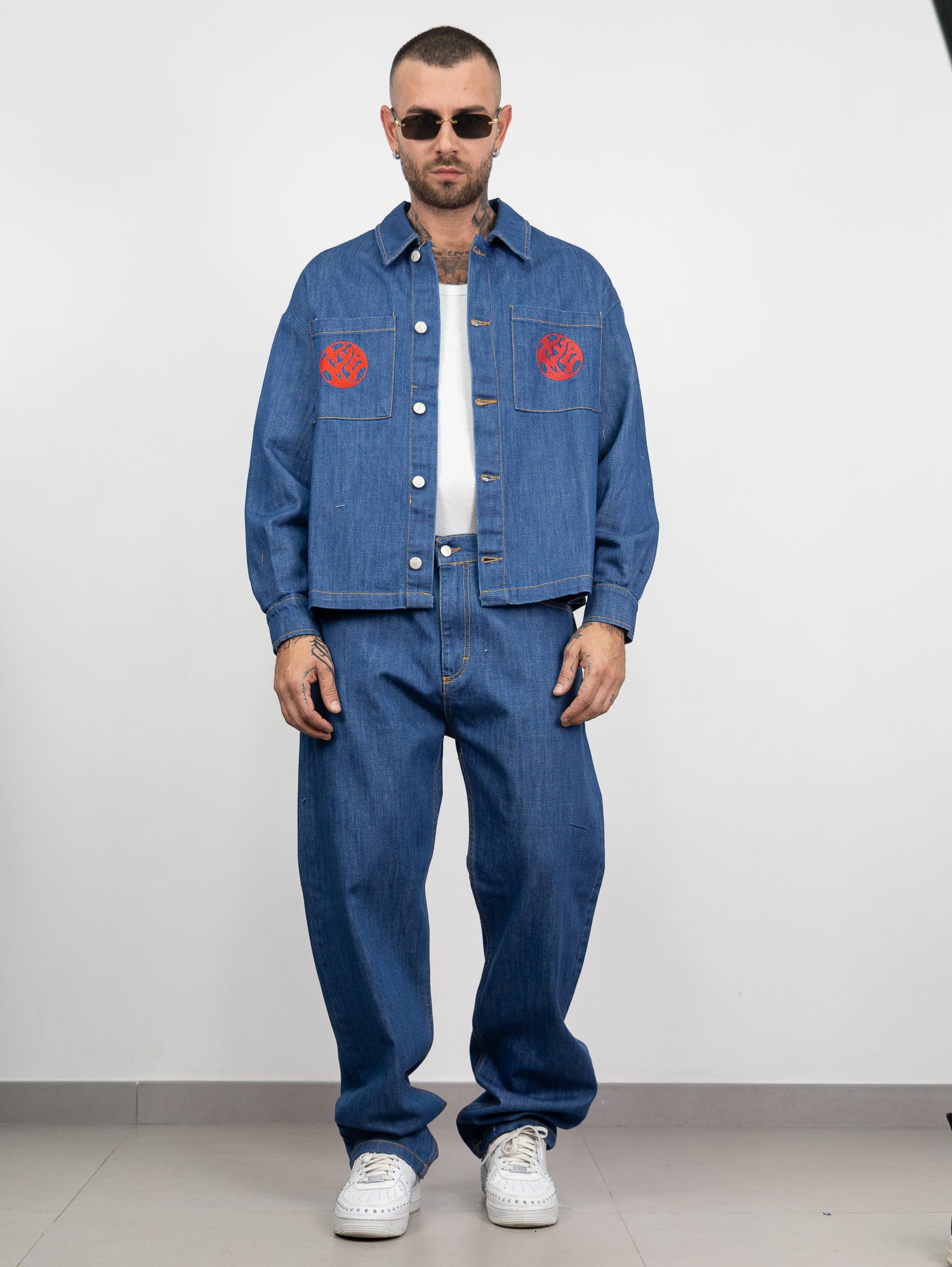 Coordset look world blue