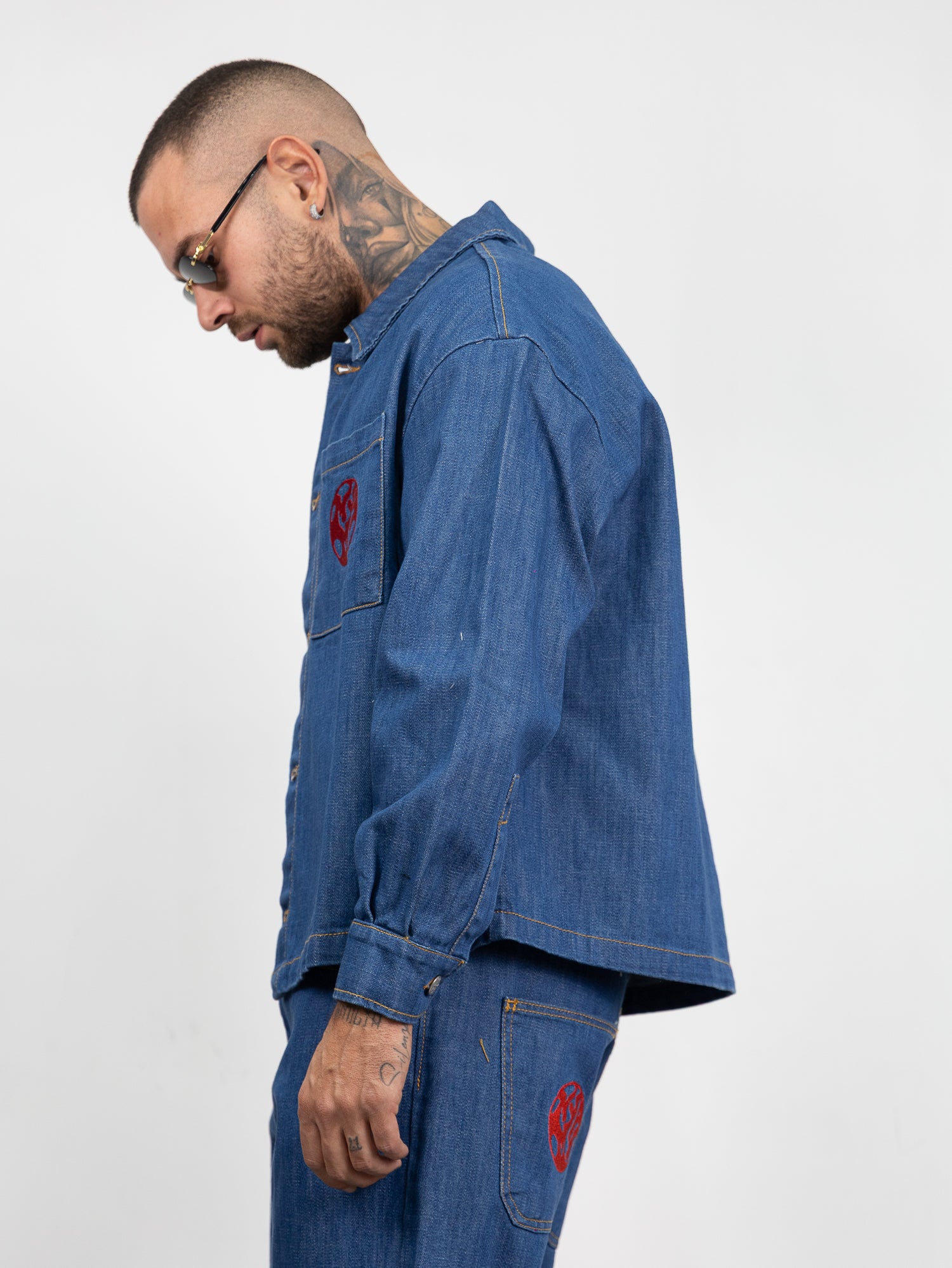 Coordset look world blue