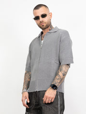 Cardigan zip