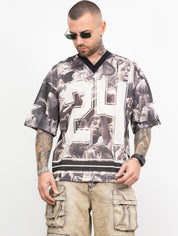 T-shirt rete stampa