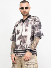 T-shirt rete stampa