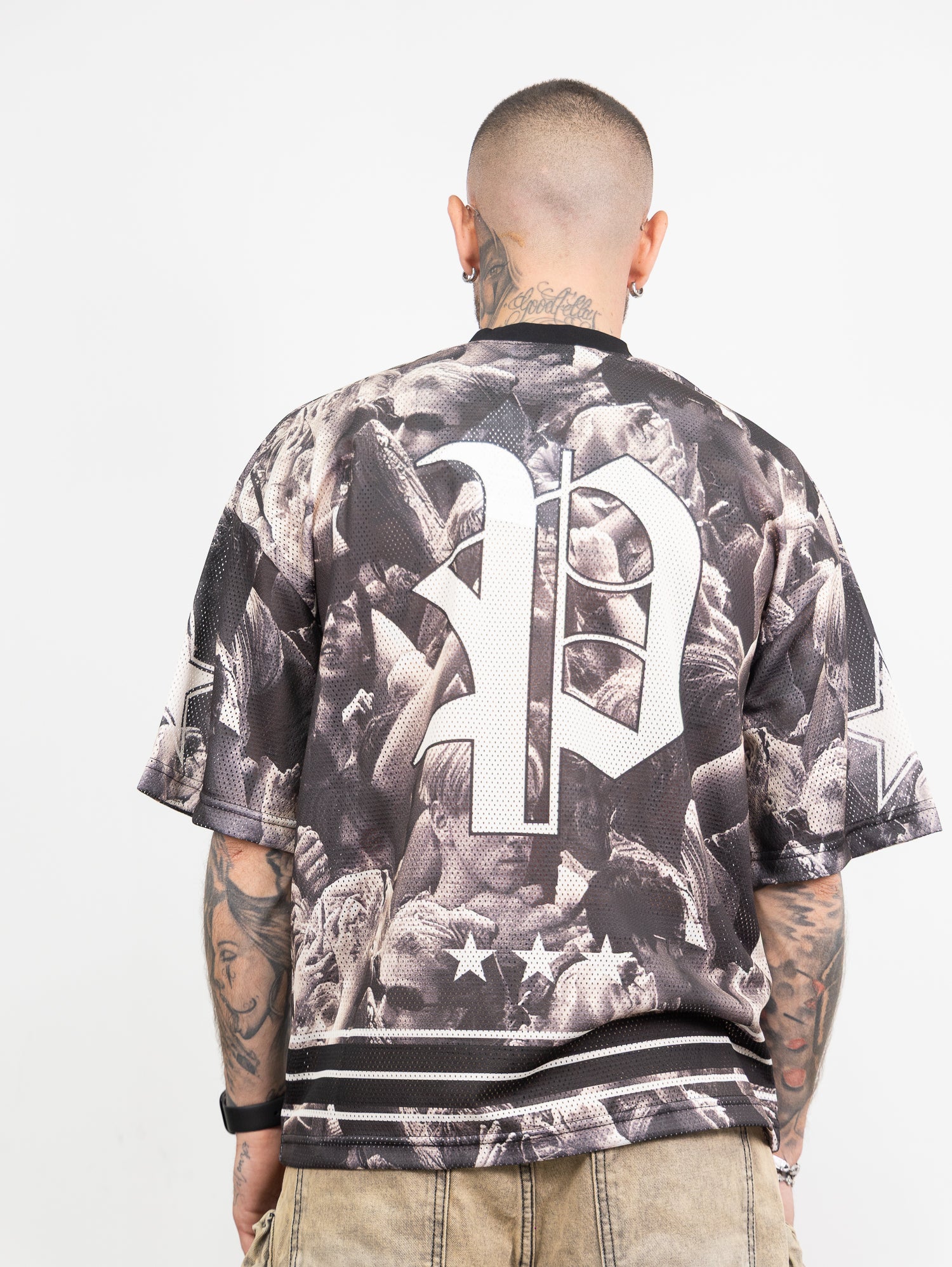 T-shirt rete stampa