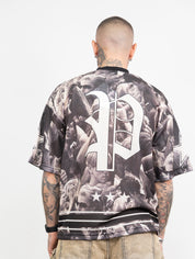 T-shirt rete stampa