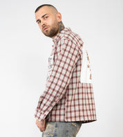 Camicia quadri barcode