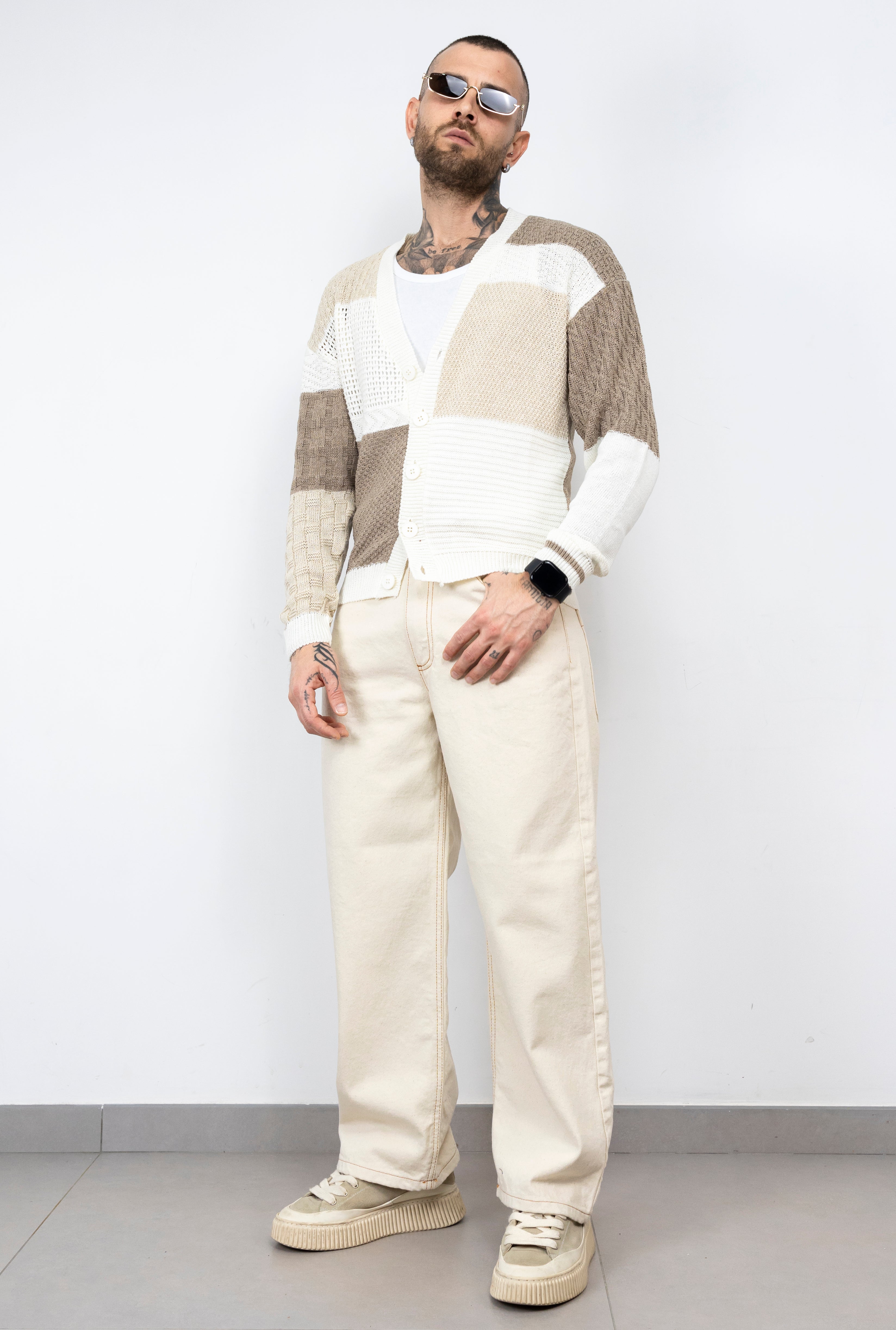 Cardigan in filo njb