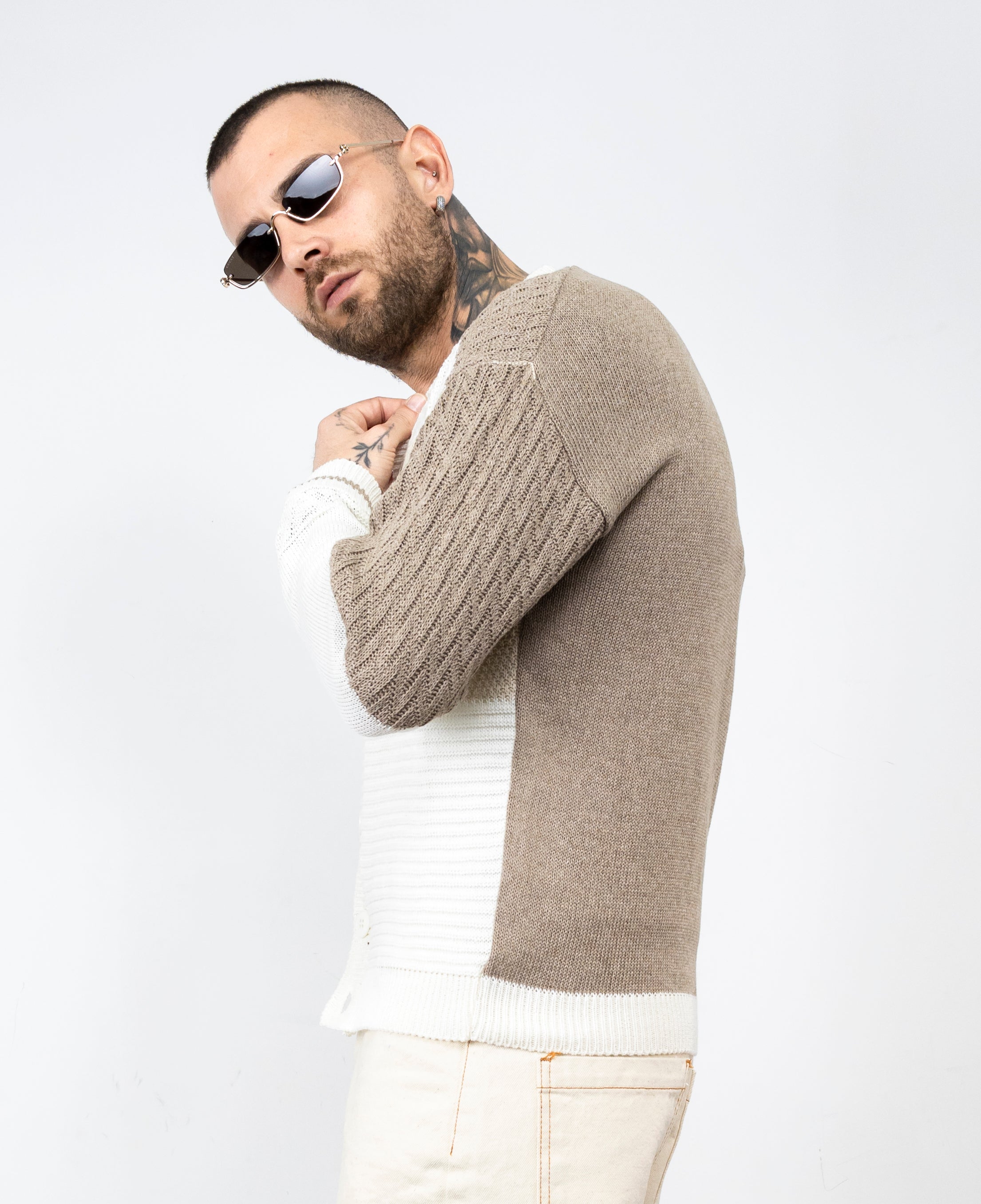 Cardigan in filo njb
