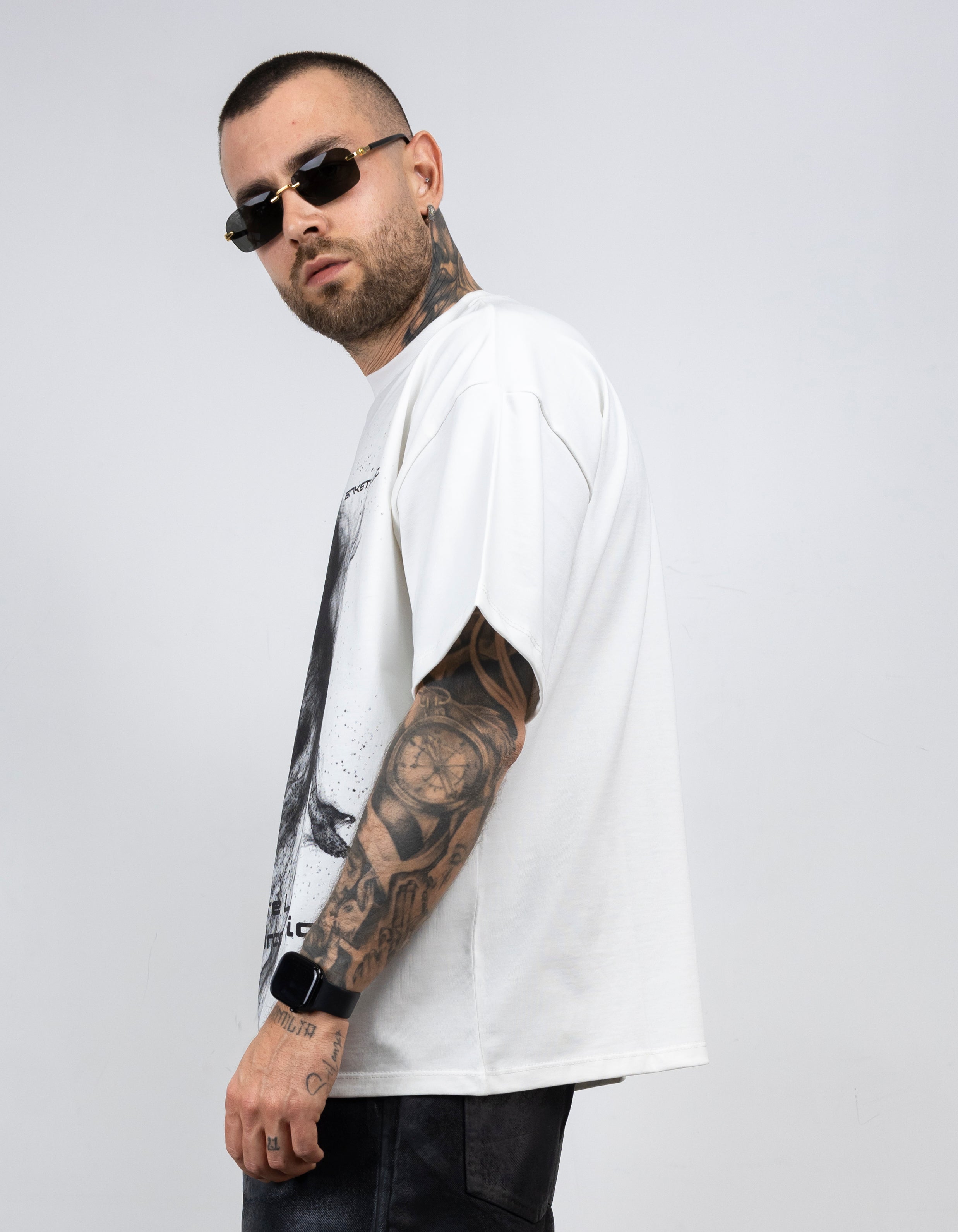 T-shirt over vision