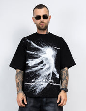 T-shirt over vision