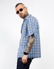 Camicia millerighe taglio vivo