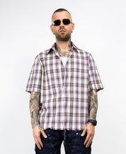 Camicia millerighe taglio vivo