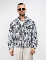 Jacket abstract spring