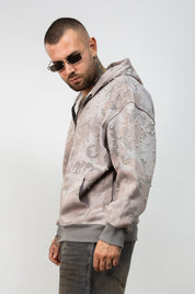 Felpa Zip Camo Glow