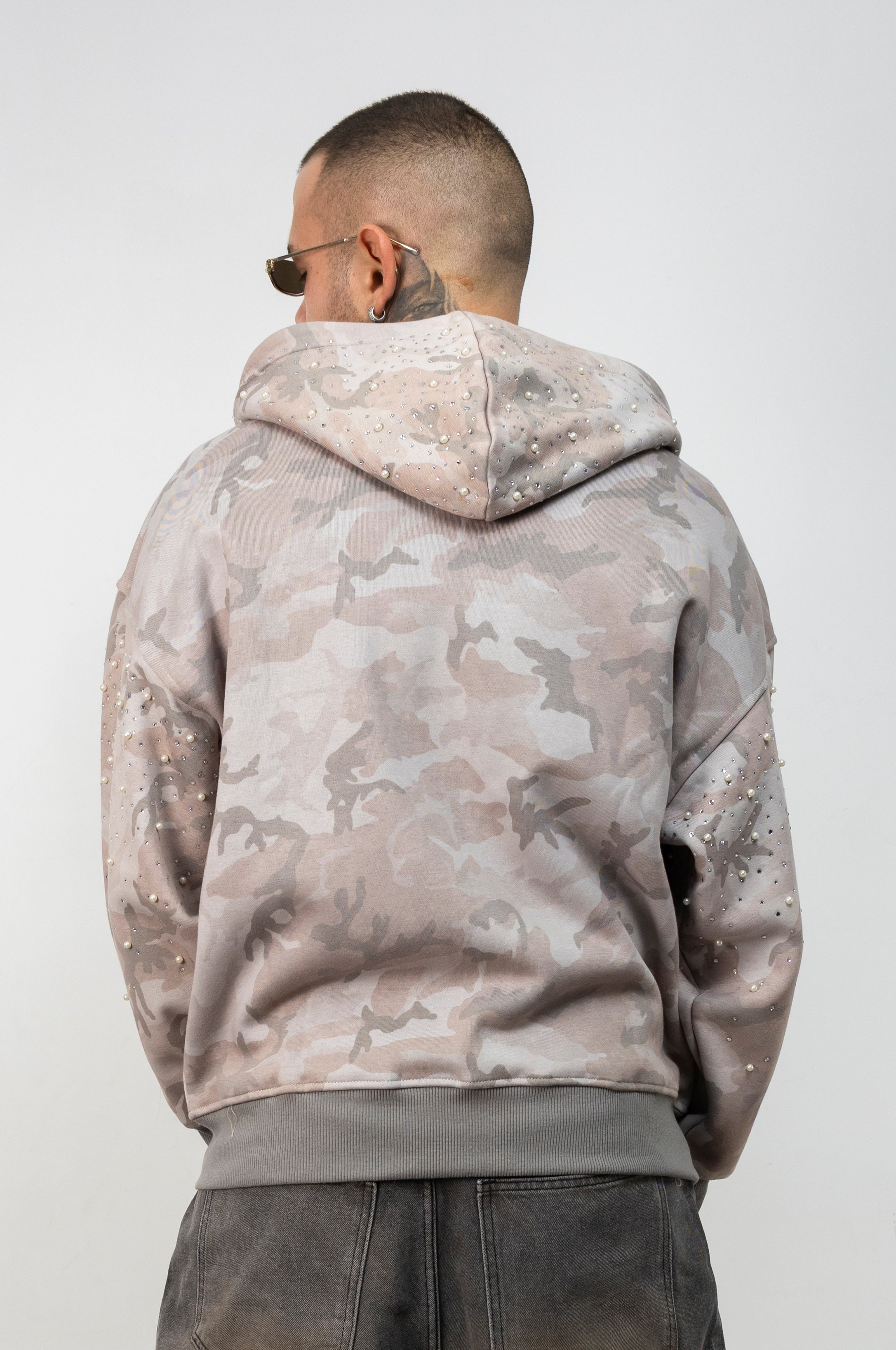 Felpa Zip Camo Glow