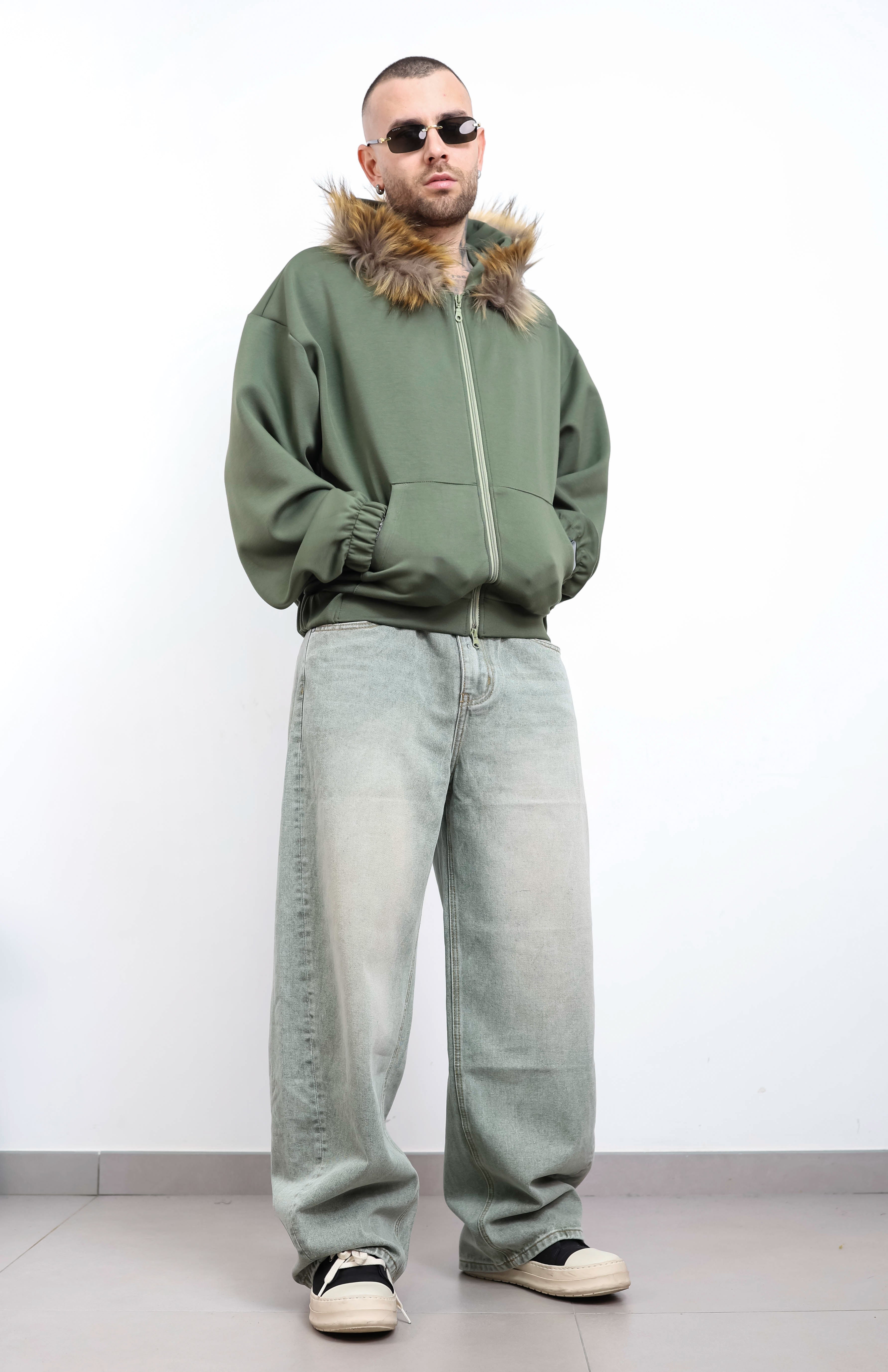 Hoodie pelliccia