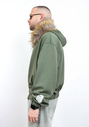Hoodie pelliccia