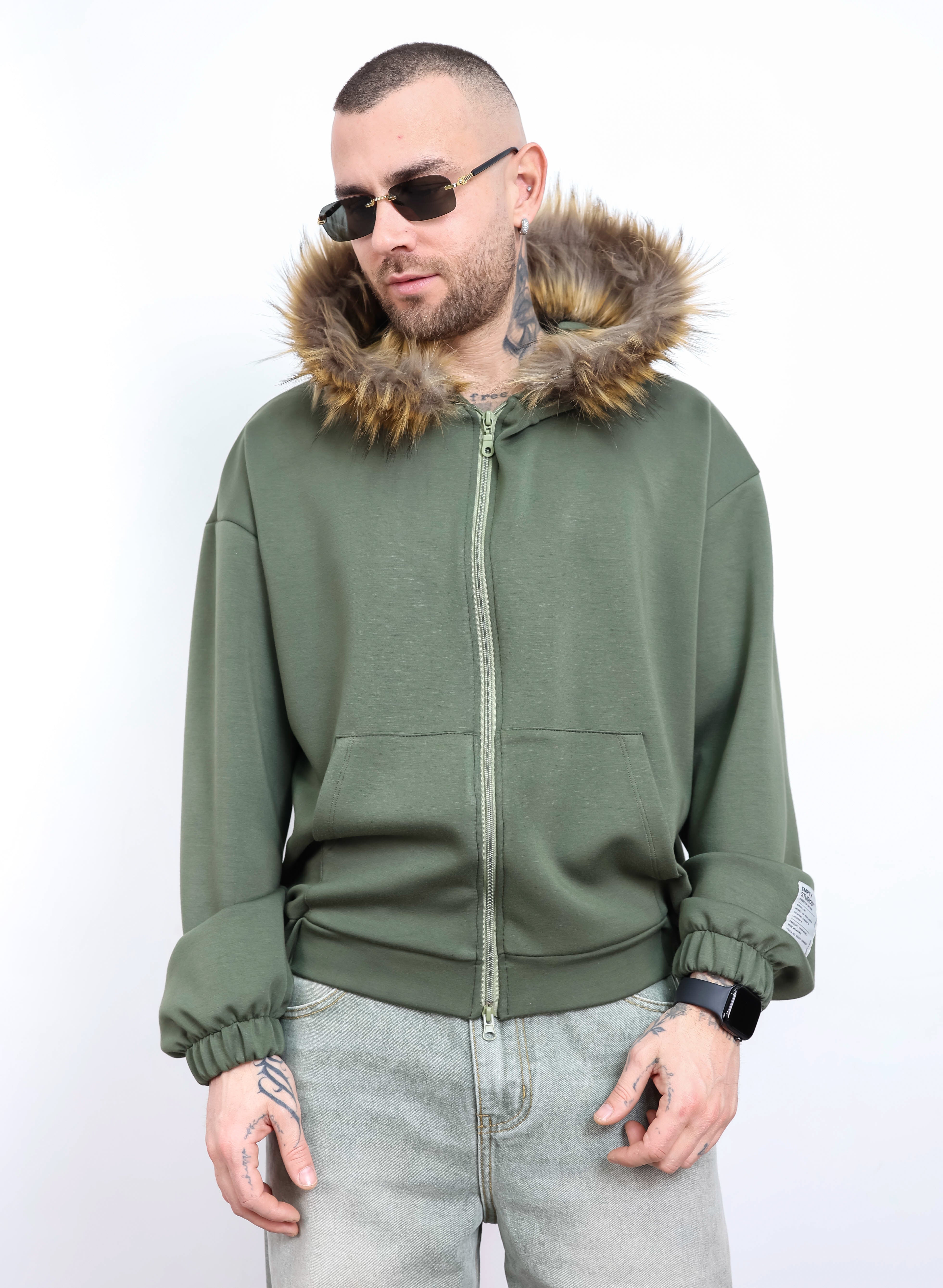 Hoodie pelliccia