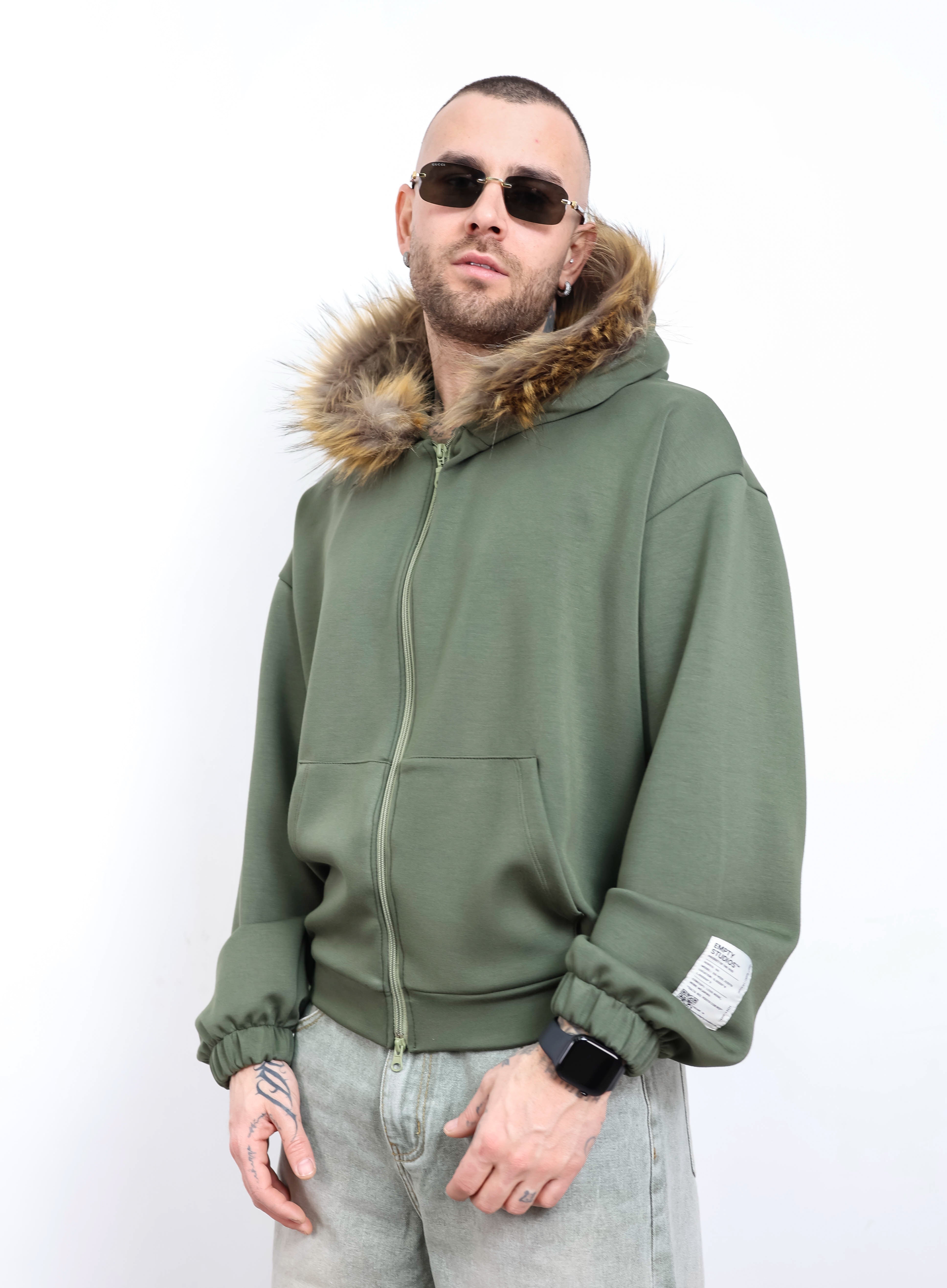 Hoodie pelliccia