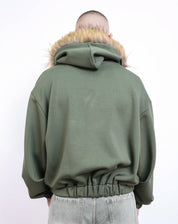 Hoodie pelliccia