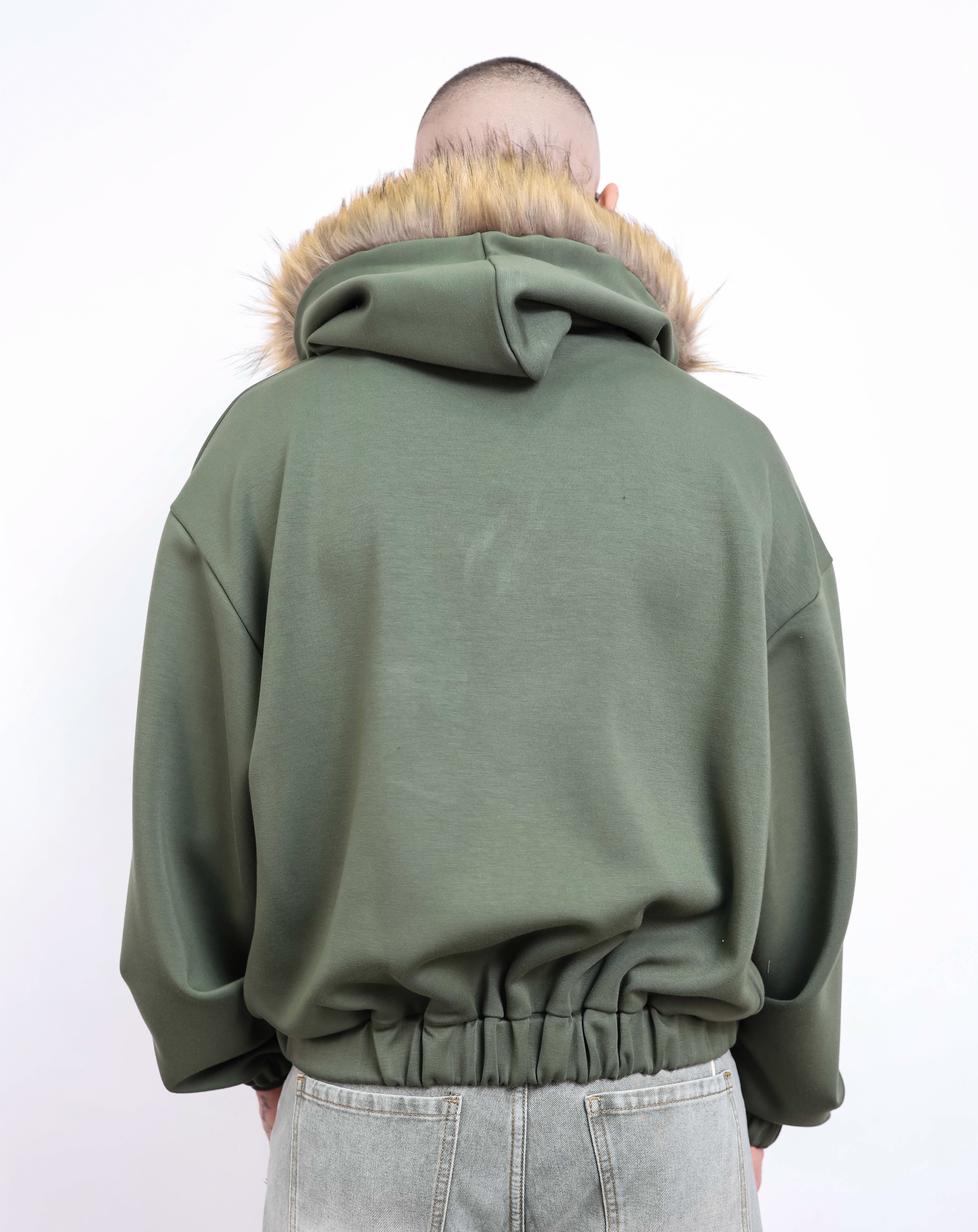 Hoodie pelliccia