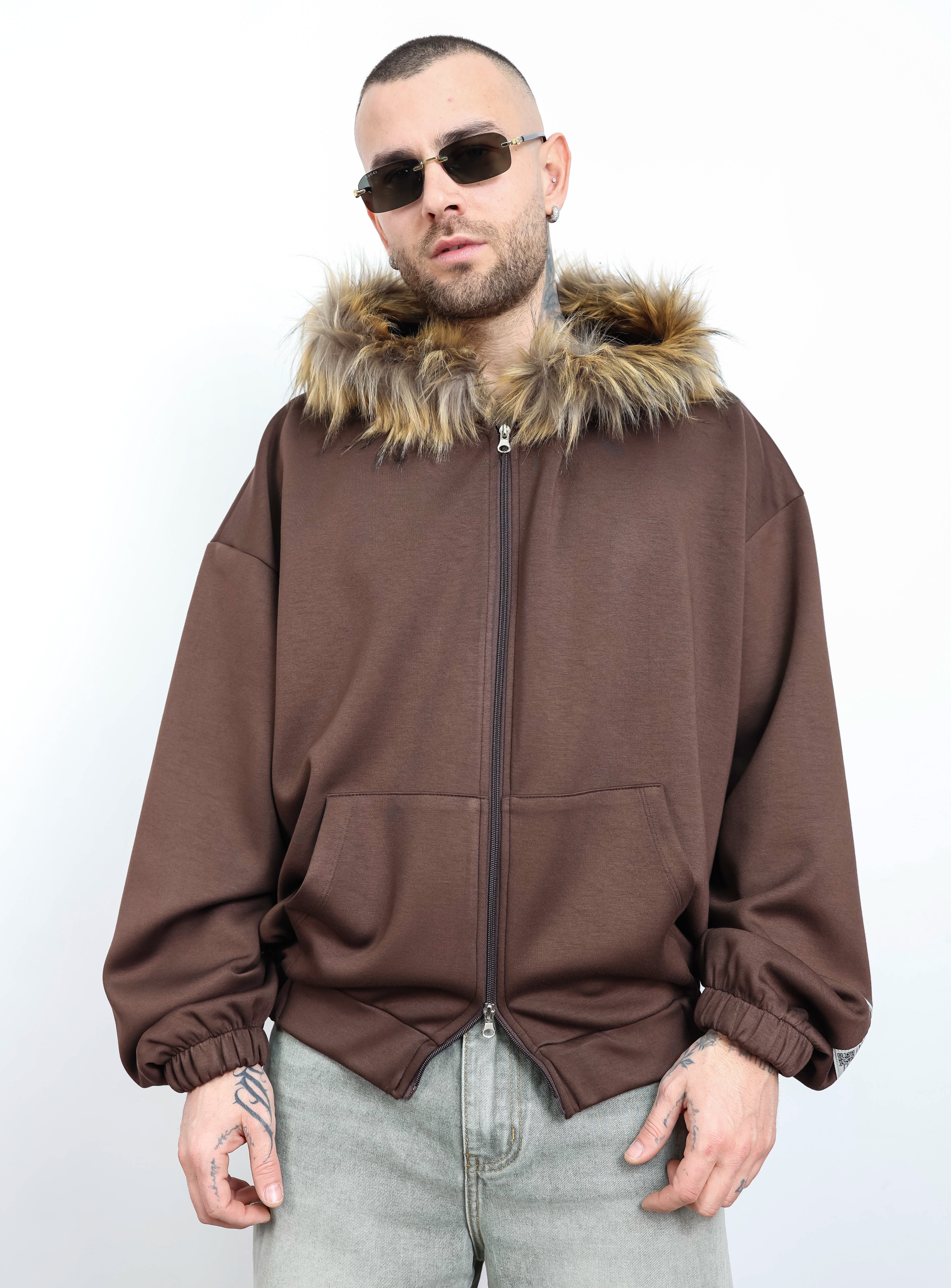 Hoodie pelliccia