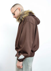Hoodie pelliccia