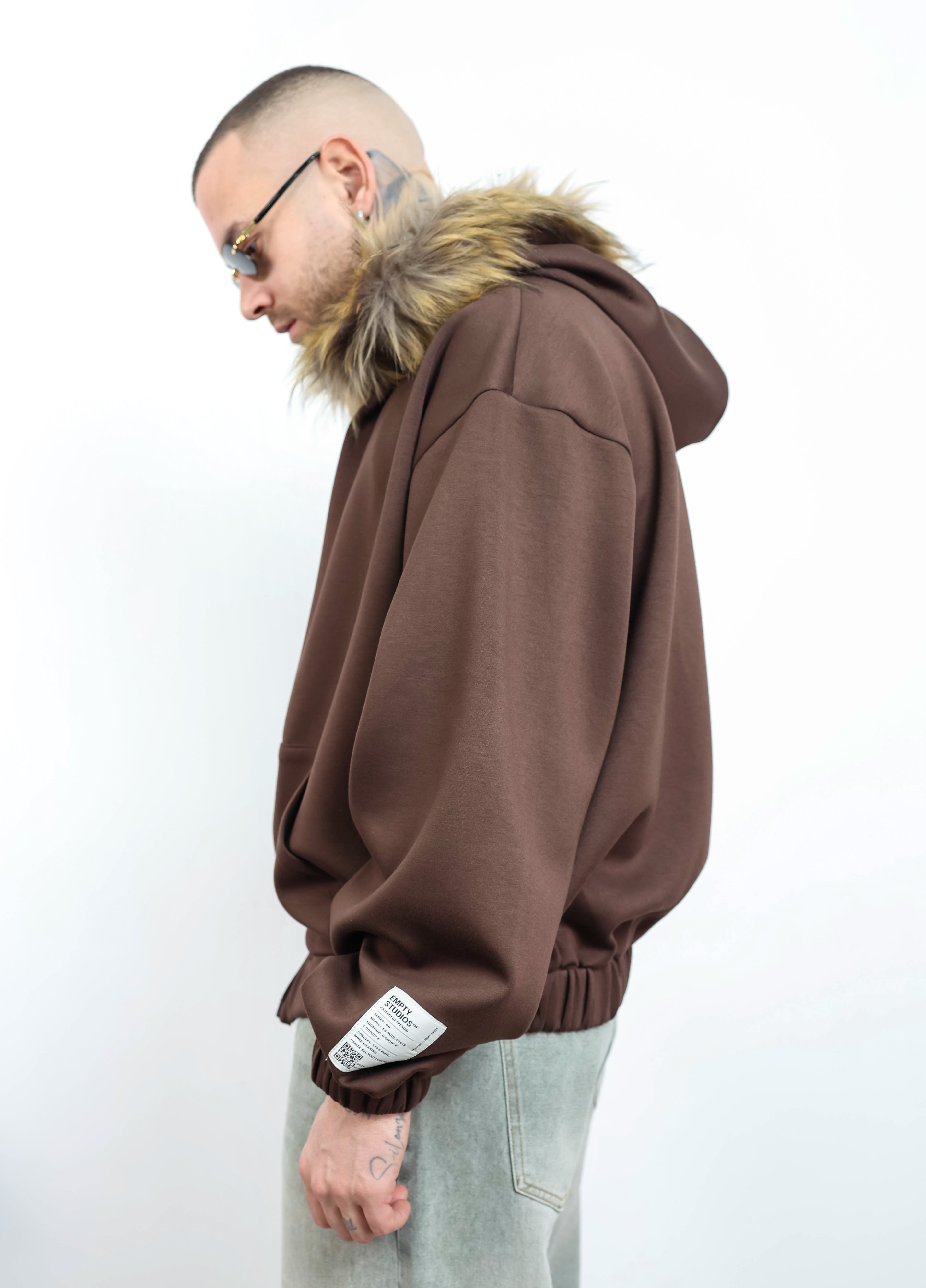 Hoodie pelliccia