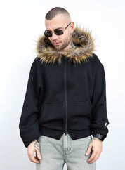 Hoodie pelliccia