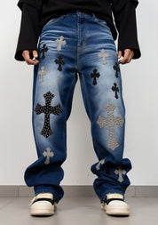Jeans Patch Croci