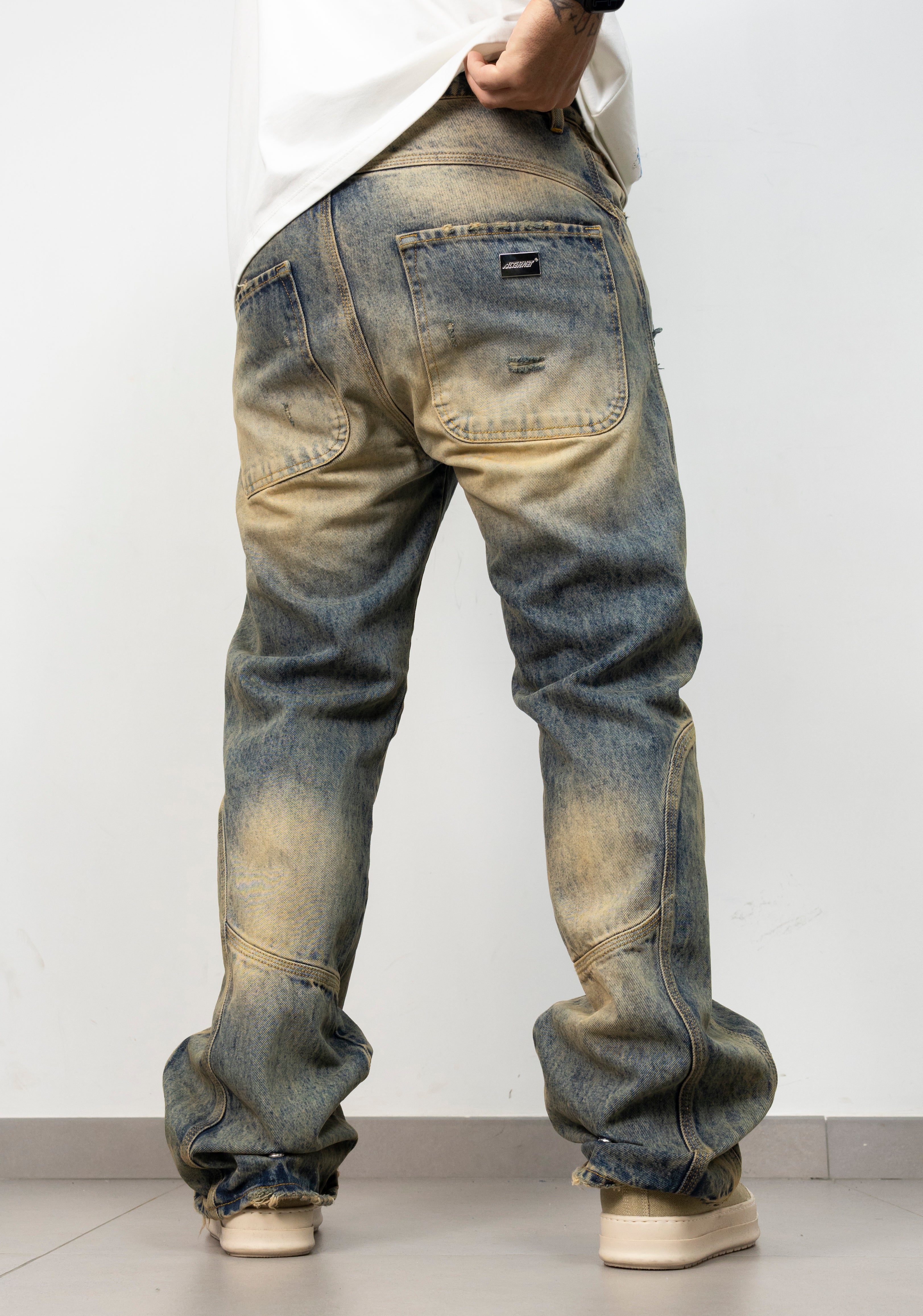 Jeans Save Bottom Sabbiato