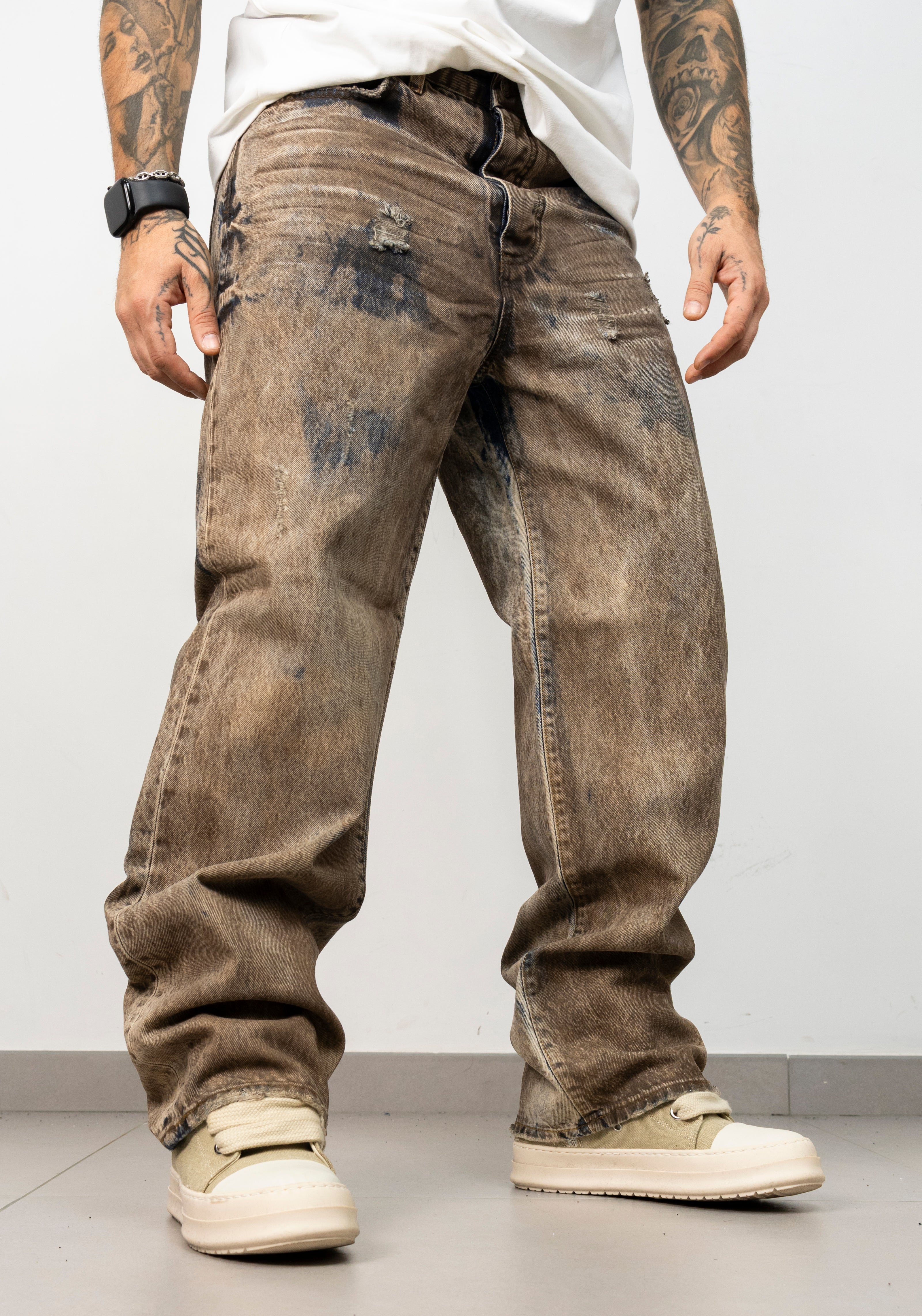 Jeans Save Bottom Brown