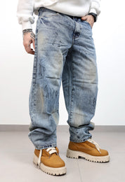 Baggy sfumato beige 8677