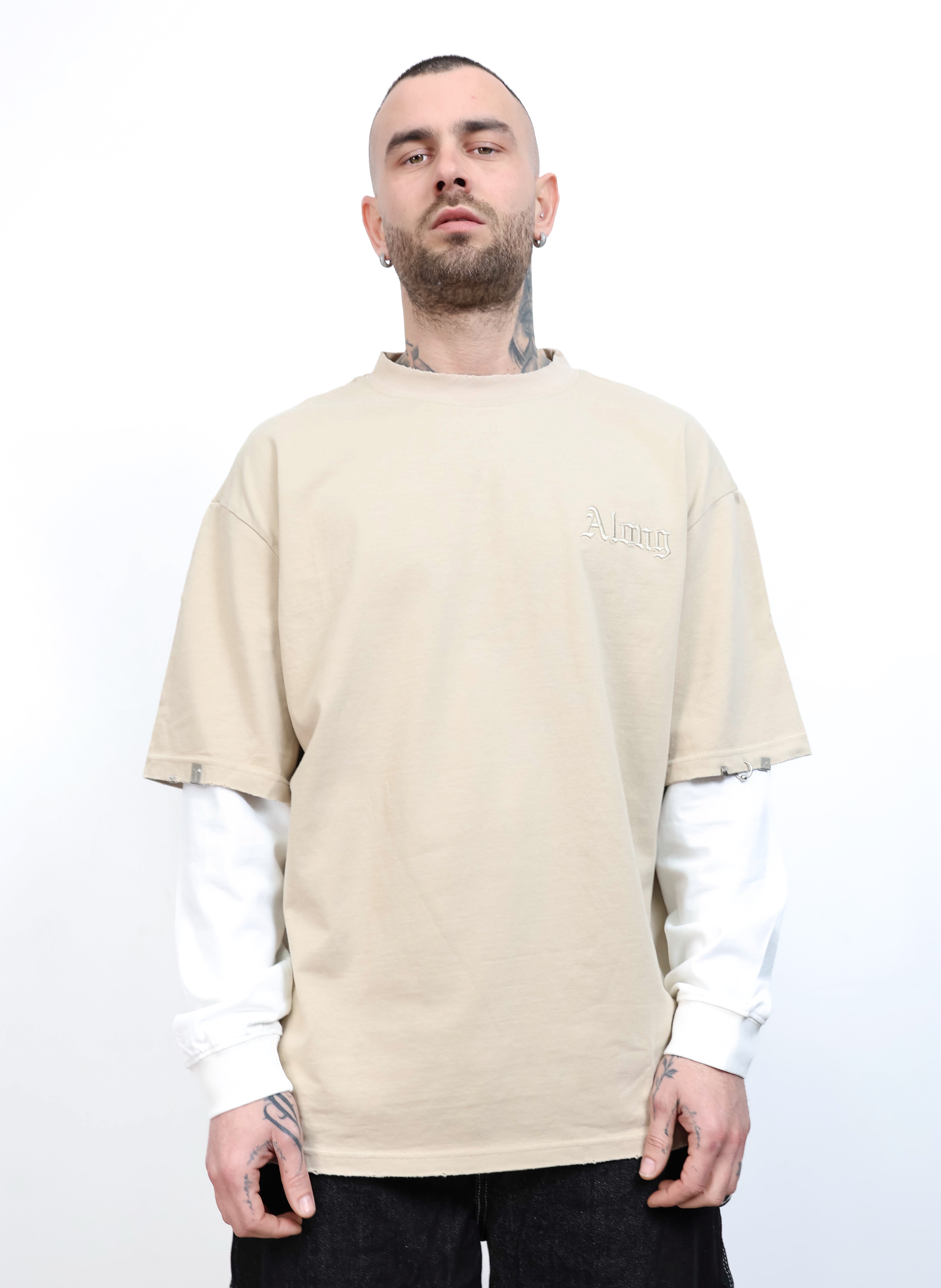 T-shirt double sleeve st.retro