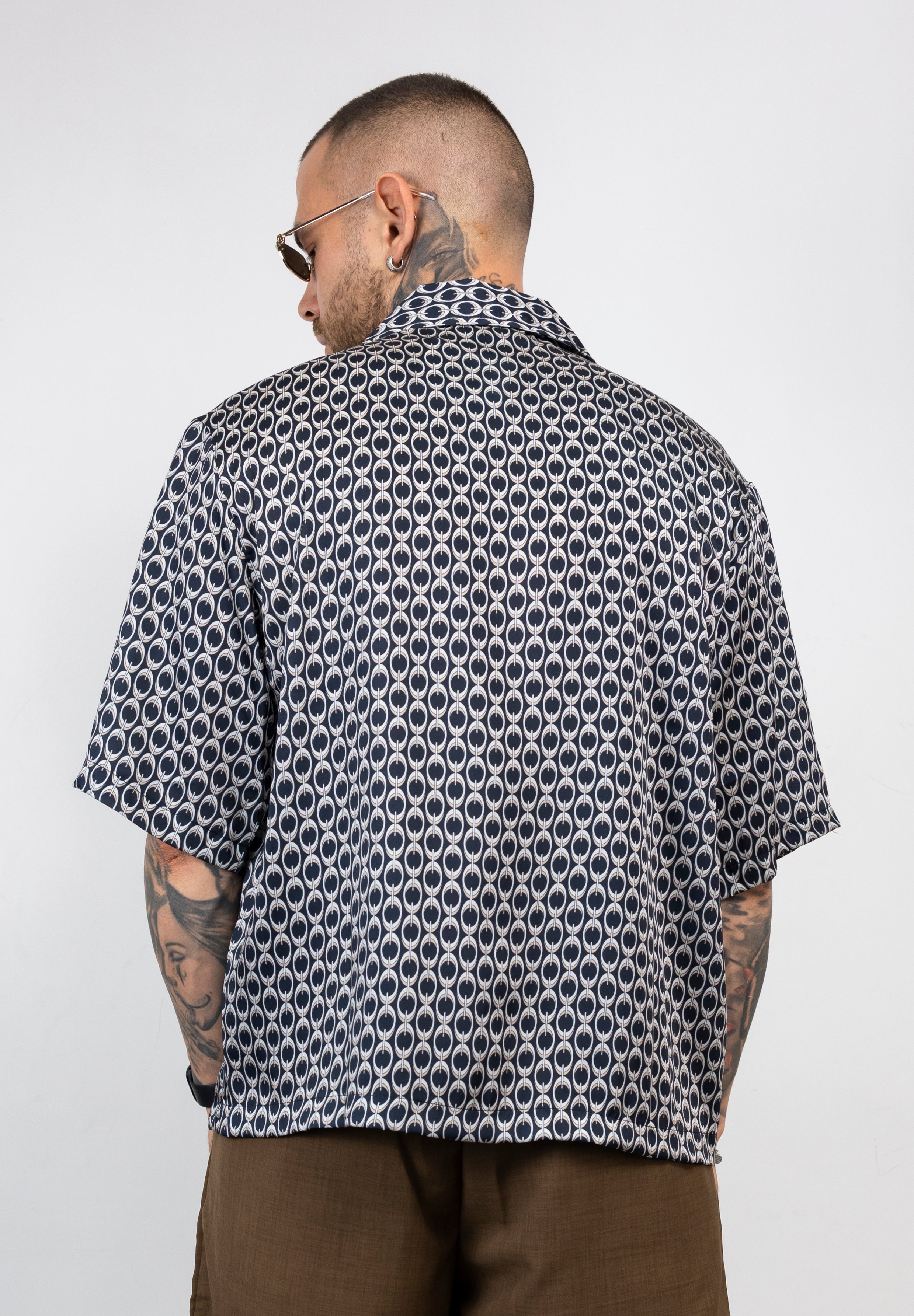 Camicia Fantasia Geometrica Resort