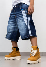 Bermuda Jeans Junior stripes