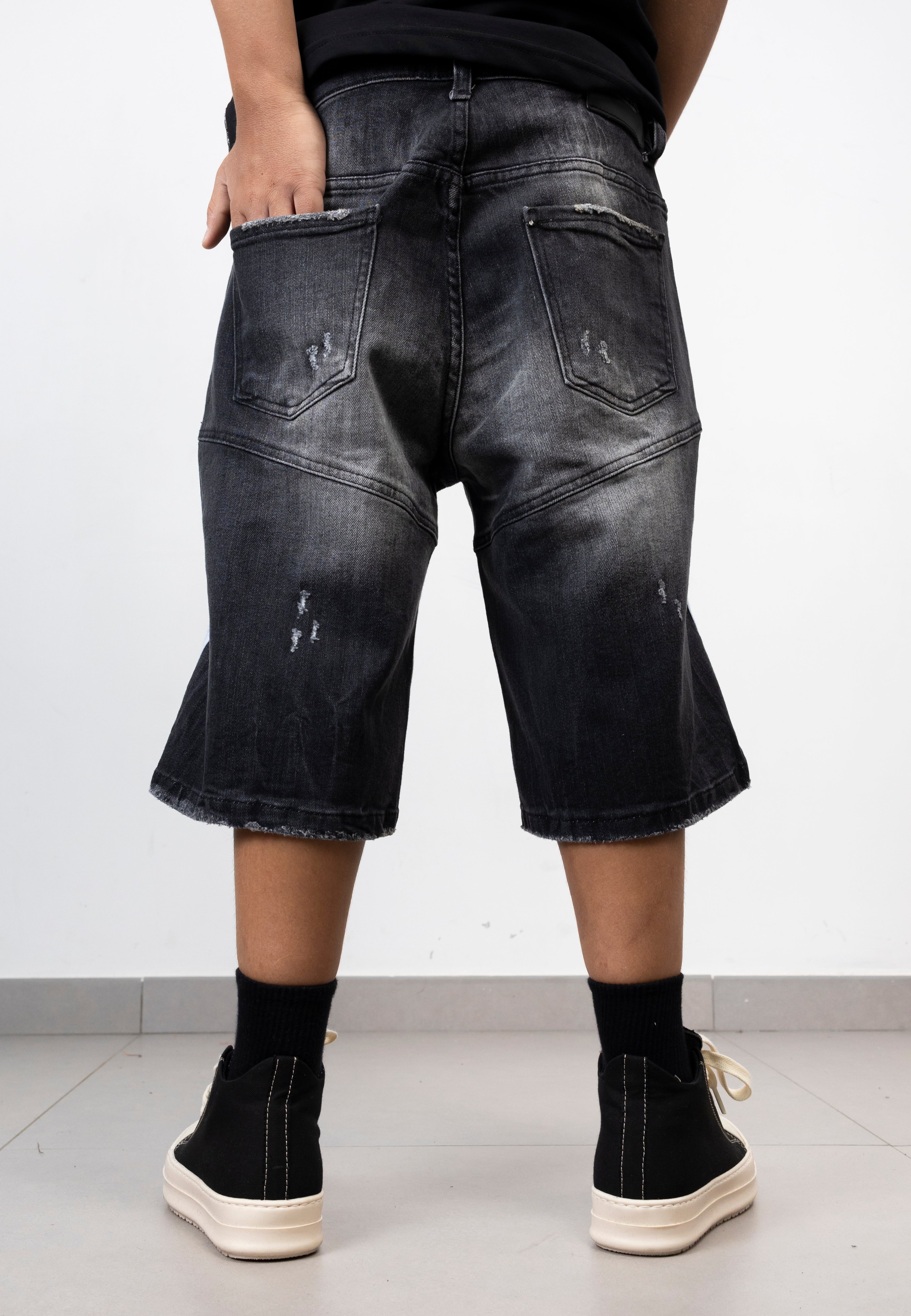 Bermuda Jeans Junior stripes