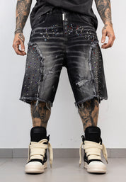 Bermuda Denim Premium Strass