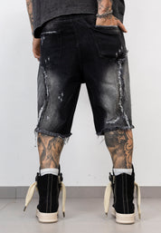 Bermuda Denim Premium Strass