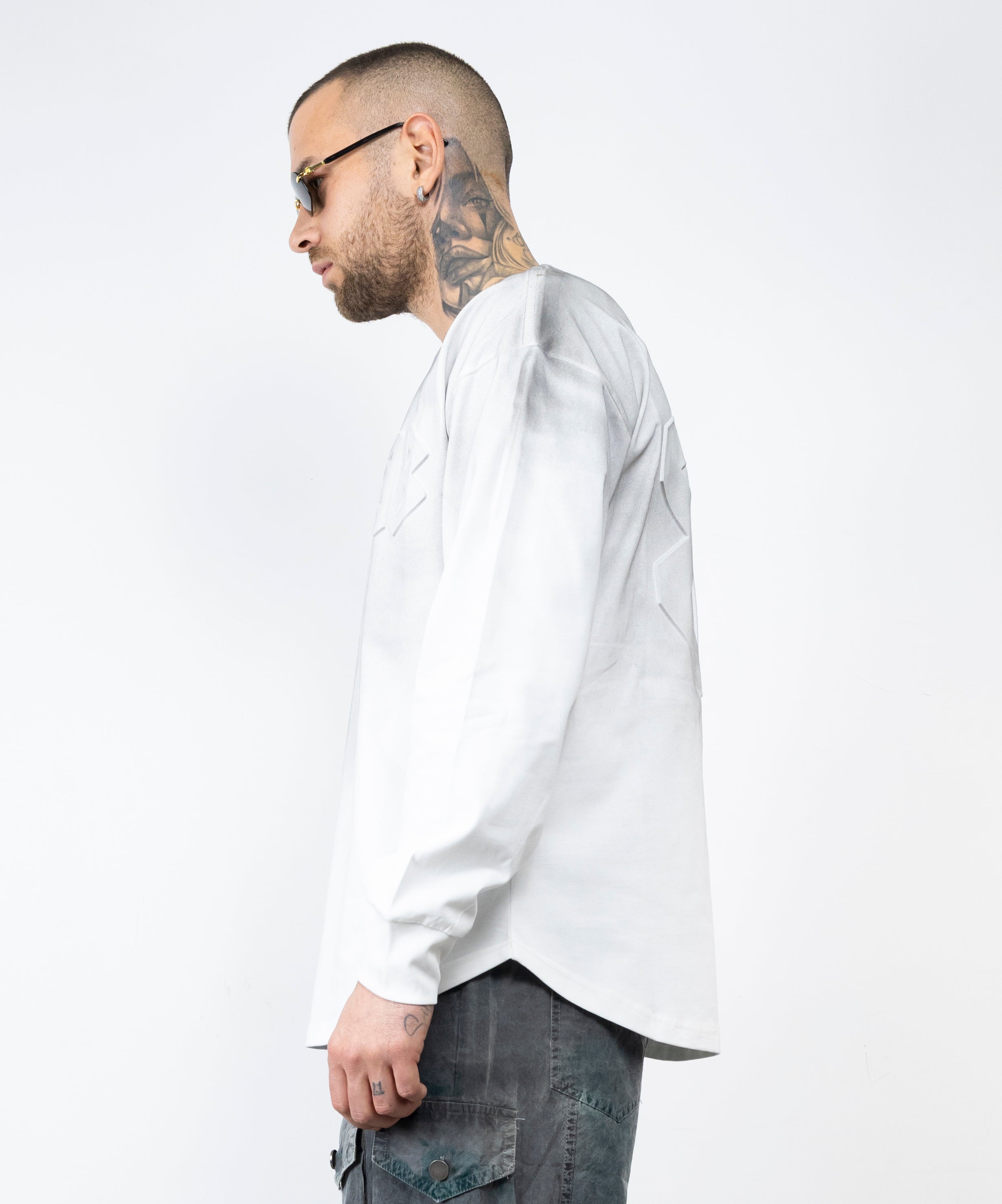 T-shirt sfumata logo 3D