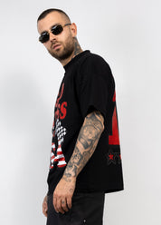 T-Shirt Oversize God Bless The USA