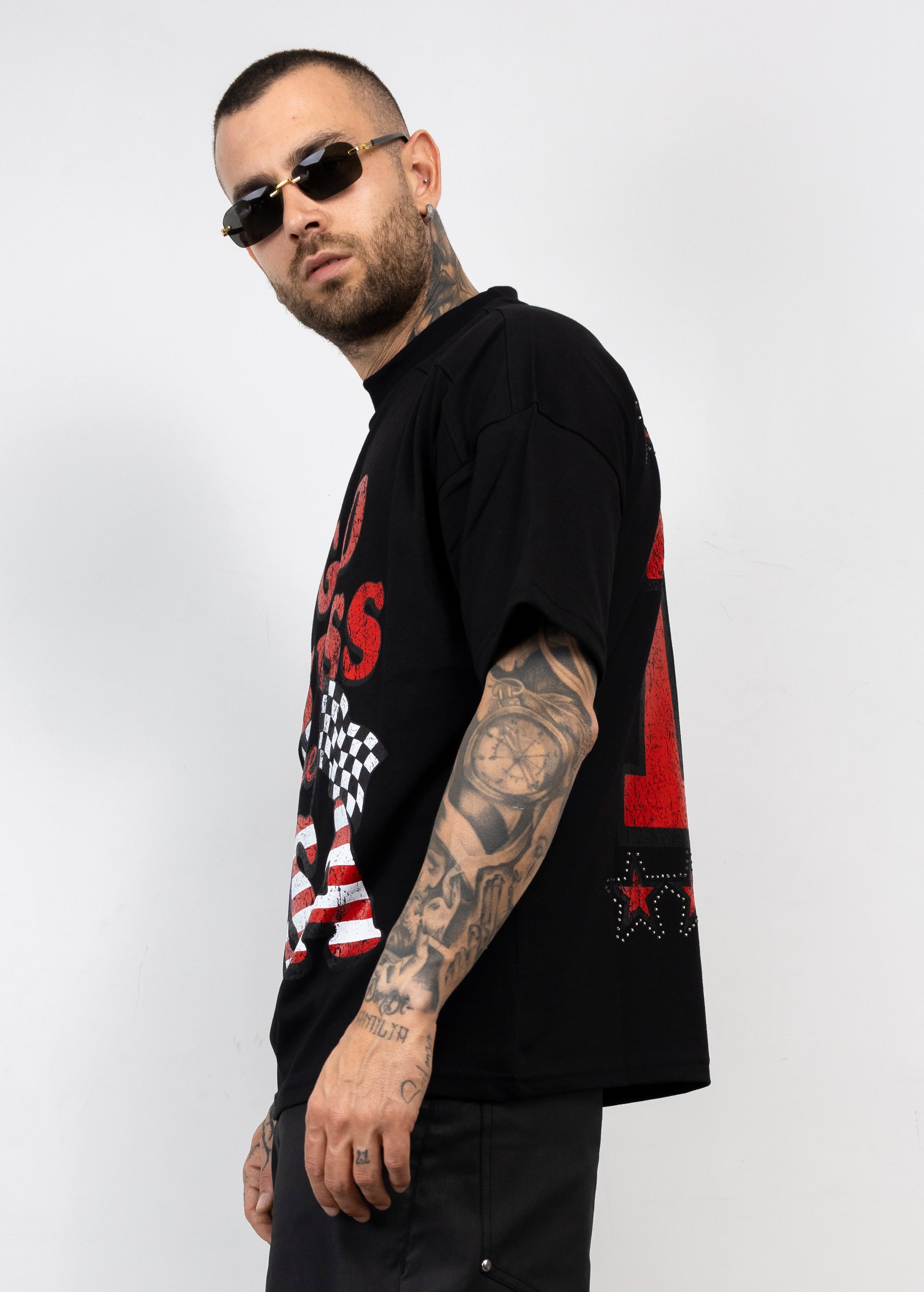 T-Shirt Oversize God Bless The USA