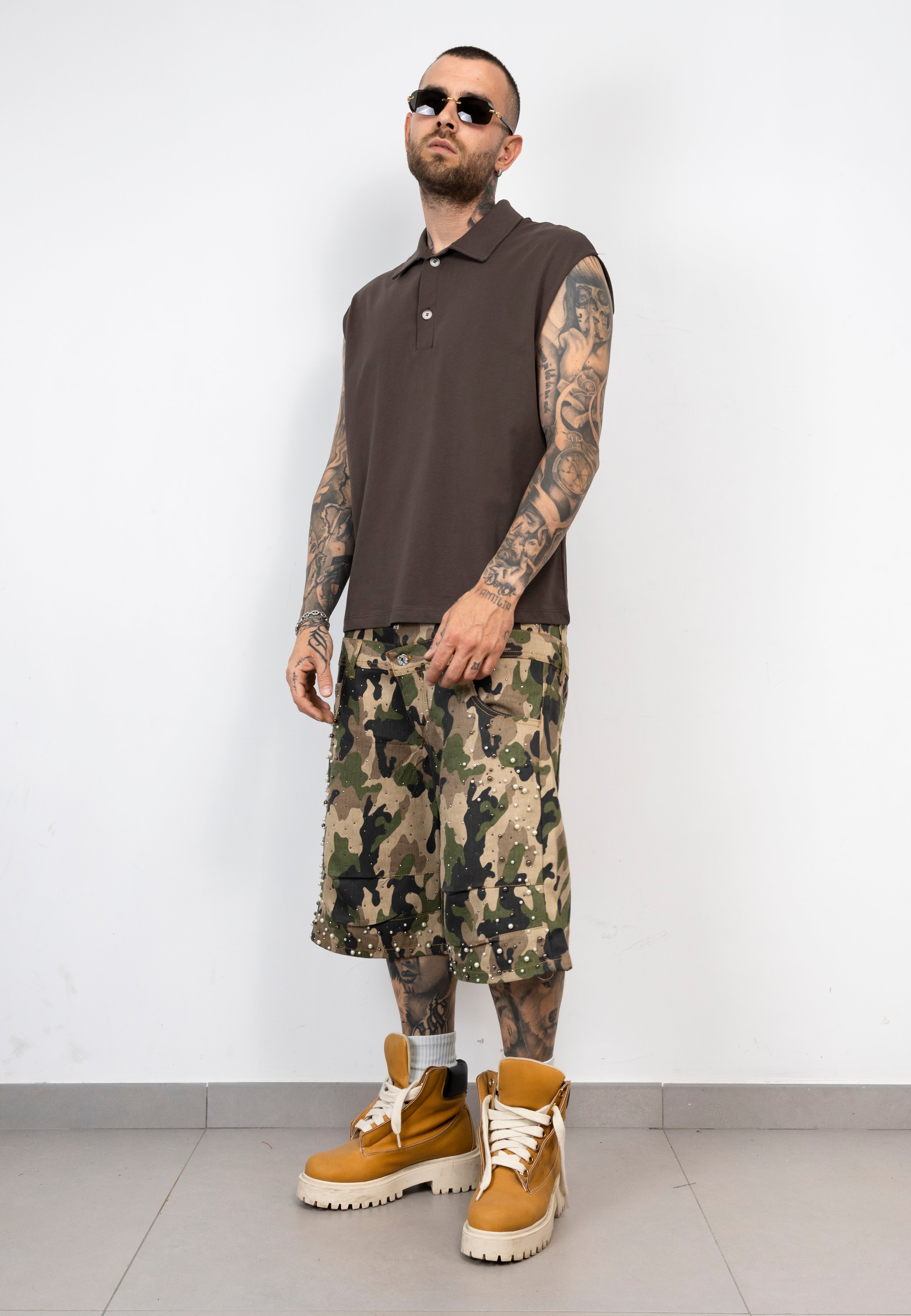 Polo Smanicata Oversize