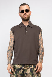 Polo Smanicata Oversize