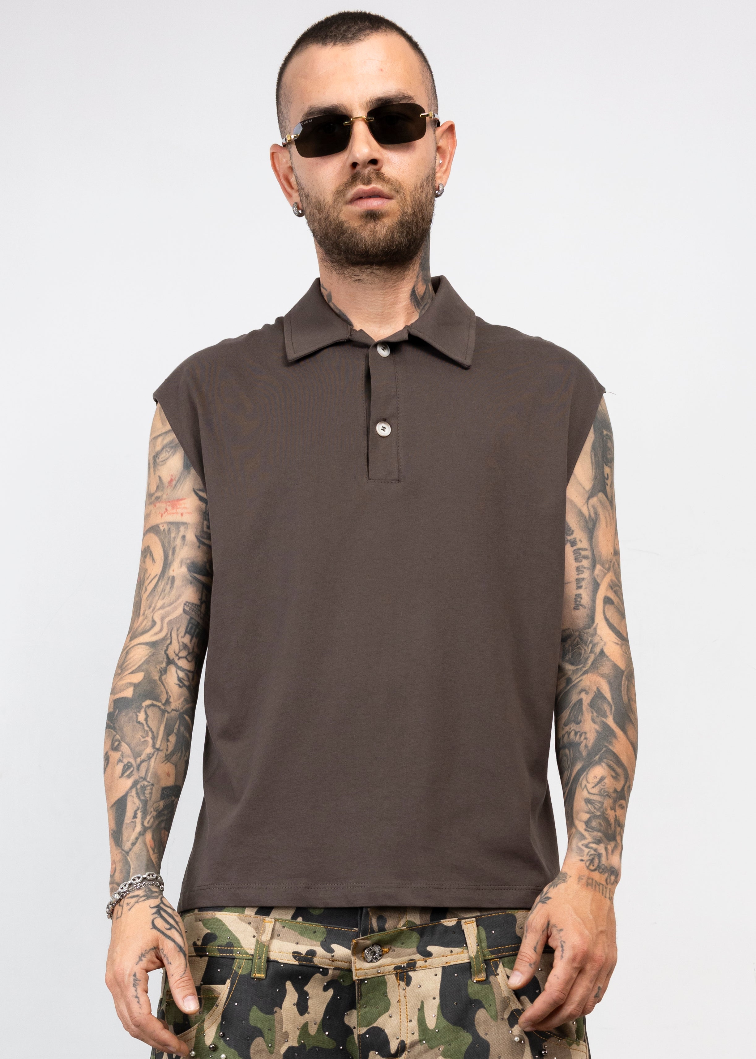 Polo Smanicata Oversize