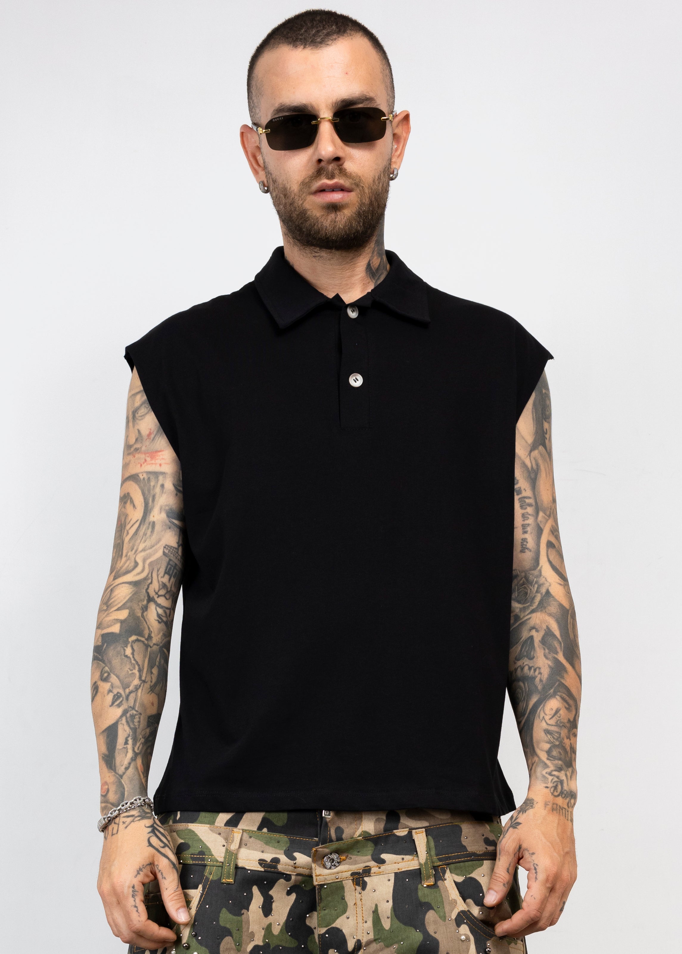 Polo Smanicata Oversize