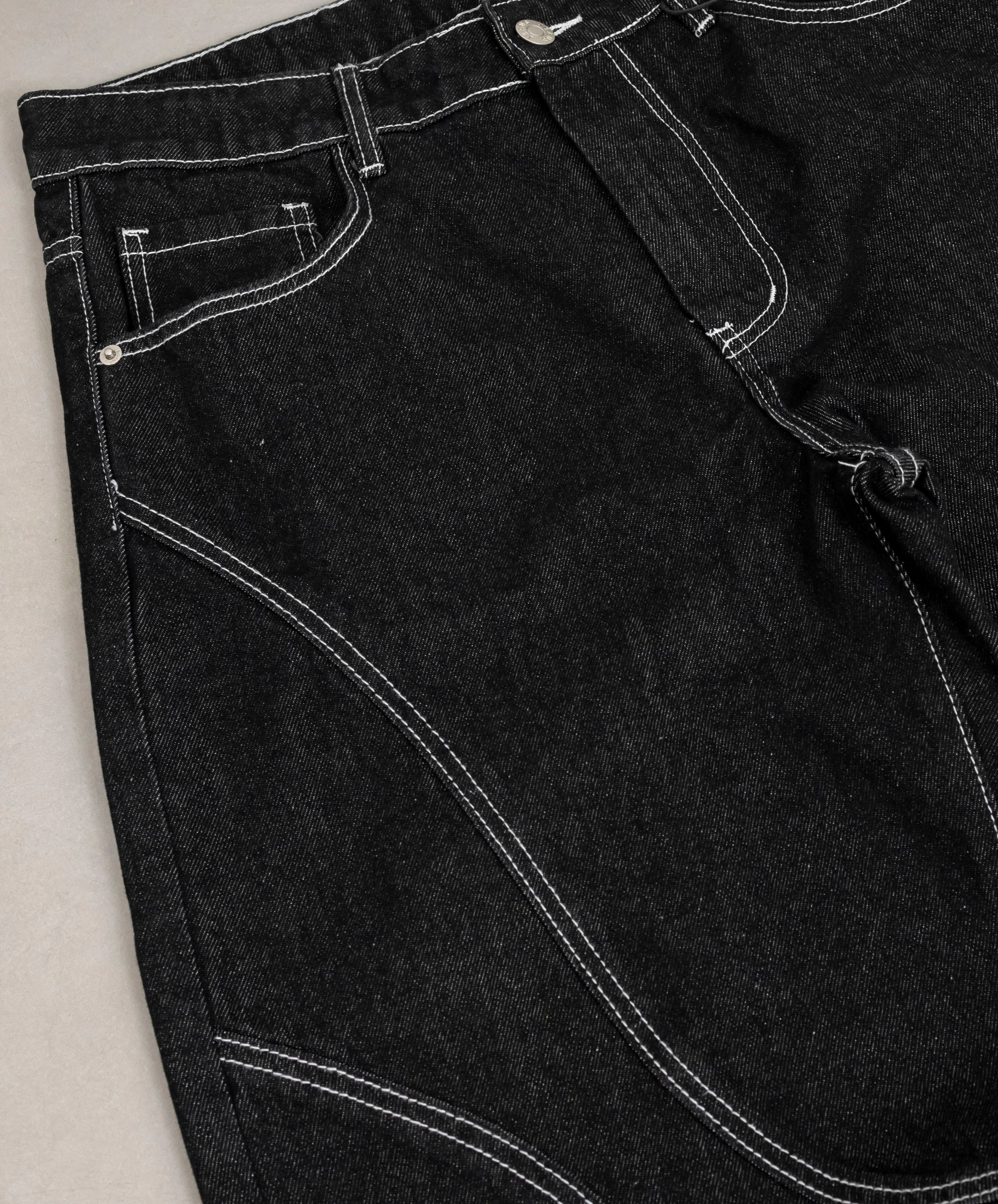 Baggy wave cuciture esterne