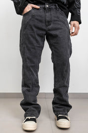 Baggy grey always cuciture esterne