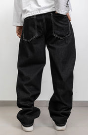 Baggy wave cuciture esterne