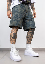 Bermuda Denim Camouflage Blu dependencia