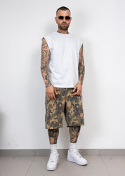 Bermuda Camouflage Denim Mix