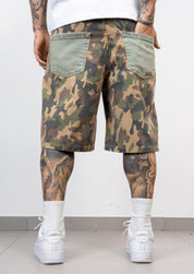 Bermuda Camouflage Denim Mix
